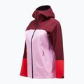 Куртка-дощовик жіноча Peak Performance Trail Hipe Shell Jacket obscure/morning dew/red 3