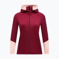 Кофта жіноча Peak Performance Rider Essentials Zip Hood Vertical Zenith/Peach Fuzz