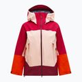 Куртка лижна жіноча Peak Performance Vislight GTX C-Knit 3L tech burgundy/peach fuzz 7