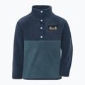 Кофта флісова дитяча Didriksons Monte 6 Half Button mountain blue