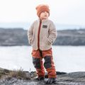 Кофта флісова дитяча Didriksons Gibbsc 2 Fz beach beige/rust 10
