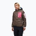 Пуховик жіночий Peak Performance Helium Utility Down terrain tan/mountain blush