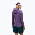 Кофта трекінгова жіноча Peak Performance Light Zip Hood montana grape 3