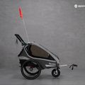 Причіп велосипедний одномісний Qeridoo Kidgoo1 Sport сірий Q8S-20-G 12