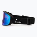 Окуляри гірськолижні Tripoint 109 Tumba Peak matt black/violet/blue multi ultravue 4