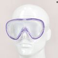 Маска для дайвінгу / підводного плавання TUSA Tina Fd Mask фіолетово-безбарвна M-1002 7