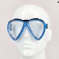Маска для дайвінгу Cressi Lince clear/blue 7