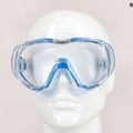 Маска для дайвінгу TUSA Tri-Quest Fd  Blue and Clear M-3001 7