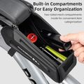 Сумка велосипедна на раму Rockbros 30120064 Bike Tube Bag 1,7 l black 3
