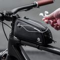 Сумка велосипедна на раму Rockbros 30120096001 MTB Bike Top Tube Bag 1,3 l black 5