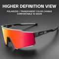 Окуляри сонцезахисні Rockbros 14110012 Polarized grey/red 2