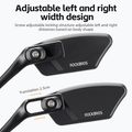 Дзеркало велосипедне Rockbros 26210007001 Mirror 1 pcs Left black 3