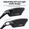Дзеркало велосипедне Rockbros 26210007002 Mirror 1 pcs Right black 3