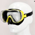 Маска для дайвінгу  TUSA Tri-Quest Fd Mask чорно-жовта M-3001 5
