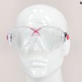 Маска для дайвінгу Cressi Marea clear/pink 7