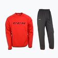 Спортивний костюм дитячий CCM Locker Suit JR red