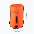 Буй страхувальний BuddySwim LLS Dry Bag 20 л orange 3