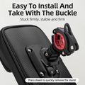 Сумка велосипедна на кермо Rockbros 301101770001 WP Bike Phone Bag for 6.7" black 4