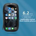 Сумка велосипедна на кермо Rockbros 301101770001 WP Bike Phone Bag for 6.7" black 7