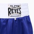 Чоловічі атласні боксерські шорти Cleto Reyes сині/білі 3