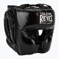 Боксерський шолом Cleto Reyes Cheek Protectors Шкіряний чорний