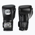 Боксерські рукавиці Cleto Reyes Velcro Sparring black silver