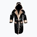 Халат Cleto Reyes Satin Boxing Hoodie чорний/золотий з капюшоном 2