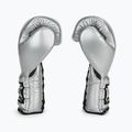 Боксерські рукавички Cleto Reyes Lace Up Sparring Sparring сріблясті 4