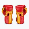 Високоточні тренувальні шкіряні боксерські рукавички Cleto Reyes червоні/золоті 3