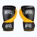Боксерські рукавички Cleto Reyes High Precision Training Leather чорно-жовті 2