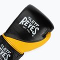Рукавиці боксерські Cleto Reyes High Precision Training Leather black yellow 5