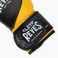 Рукавиці боксерські Cleto Reyes High Precision Training Leather black yellow 6
