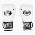 Боксерські рукавички на липучках Cleto Reyes Sparring білий/чорний