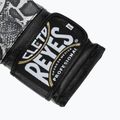 Боксерські рукавички Cleto Reyes Velcro Sparring сріблясто-чорні на липучках 6