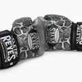 Боксерські рукавички Cleto Reyes Velcro Sparring сріблясто-чорні на липучках 7