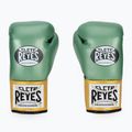 Рукавиці боксерські Cleto Reyes Boxing Gloves creen metalik/gold 2