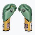 Рукавиці боксерські Cleto Reyes Boxing Gloves creen metalik/gold 4