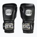 Боксерські рукавички Cleto Reyes Velcro Sparring чорні/сріблясті 2