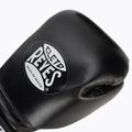 Боксерські рукавички Cleto Reyes Velcro Sparring чорні/сріблясті 5