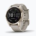 Годинник Garmin Fenix 7S Sapphire Solar Hrm Elevate Ox золотий 010-02539-21