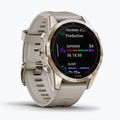 Годинник Garmin Fenix 7S Sapphire Solar Hrm Elevate Ox золотий 010-02539-21 3
