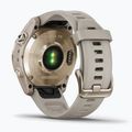 Годинник Garmin Fenix 7S Sapphire Solar Hrm Elevate Ox золотий 010-02539-21 6