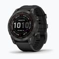 Годинник Garmin Fenix 7 Sapphire Solar Hrm Elevate Ox чорний 010-02540-21