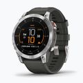 Годинник Garmin Epix 2 Hrm Elevate Ox сріблястий 010-02582-01