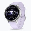 Годинник Garmin Venu 4 41 mm silver/perwinkle 3