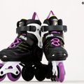 Роликові ковзани дитячі FILA Wizy G black/yellow magenta 9