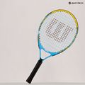 Ракетка тенісна дитяча Wilson Minions 2.0 Jr 23 блакитно-жовта WR097210H 12