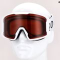 Маска лижна Oakley Line Miner matte white/prizm garnet OO7070-B9 7