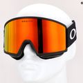 Маска лижна Oakley Target Line matte black/fire iridium OO7120-03 8