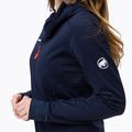 Кофта трекінгова жіноча Mammut Aconcagua Light Ml Hooded синя 6